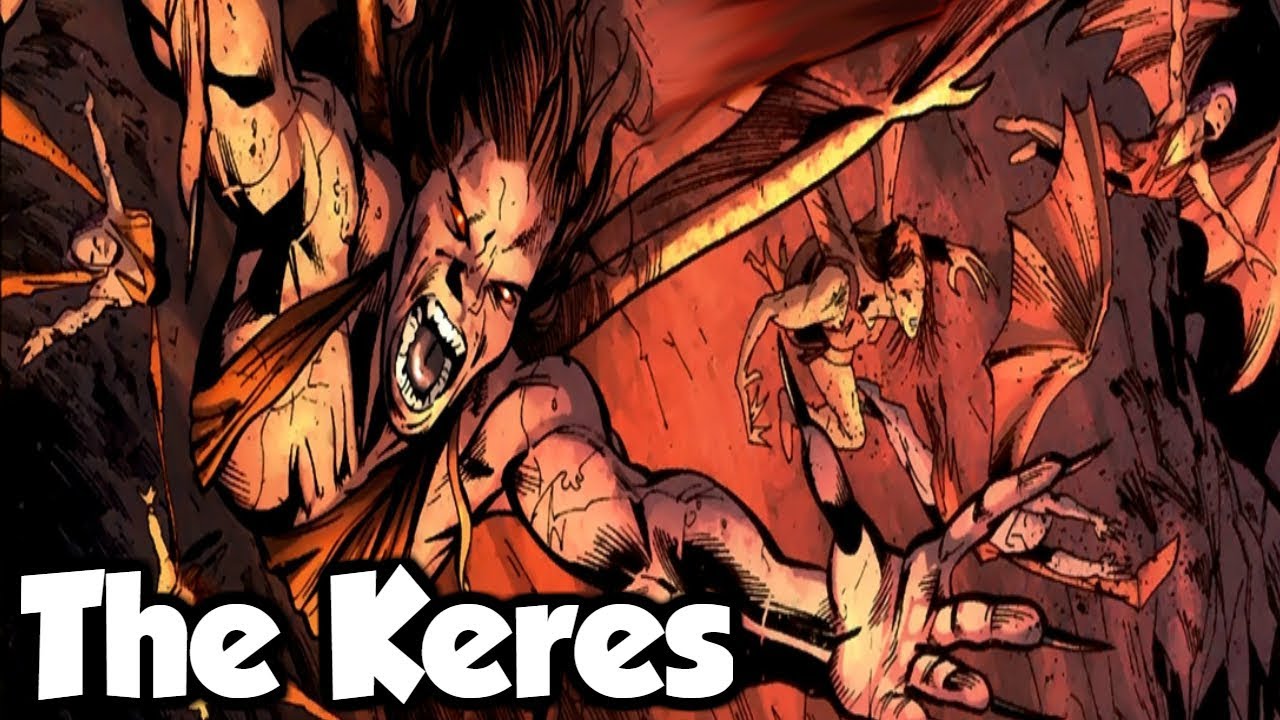 The Keres: Greek Spirits of Violent & Cruel Death - (Greek Mythology Explained)