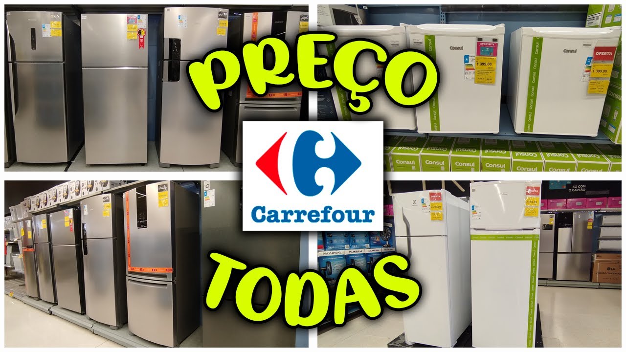 PREÇO E MODELO DE GELADEIRA NO CARREFOUR - Dicas da Família Gaspar