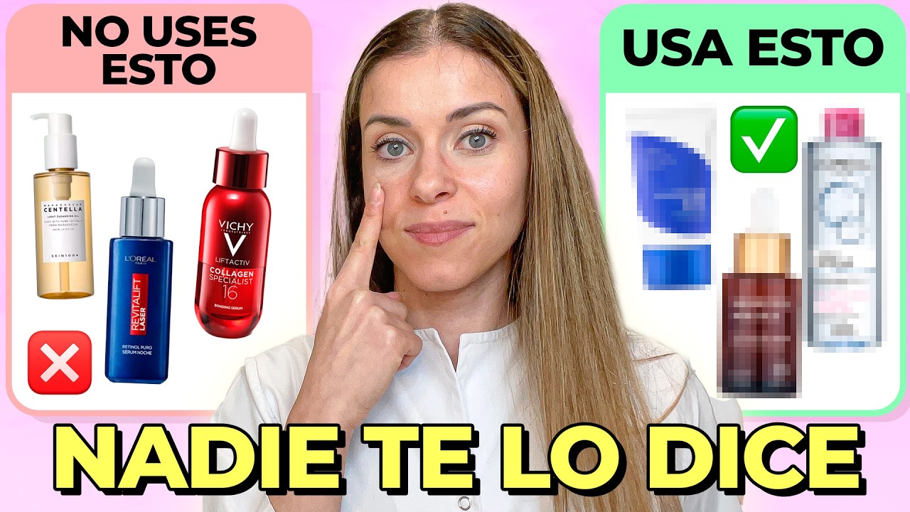 Evita esto y mejor usa esto en SKINCARE (dermatóloga explica)