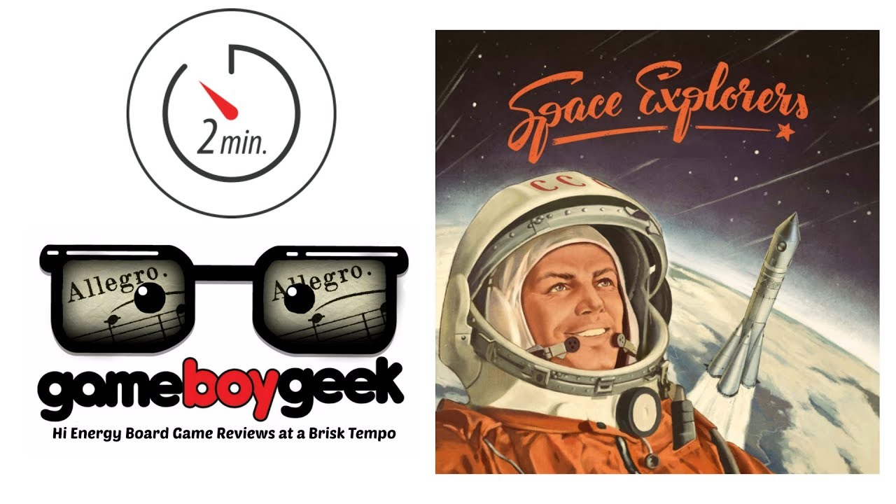Space Explorers (2-min  Allegro) Review with the Game Boy Geek