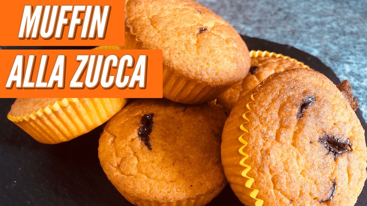 MUFFIN ALLA ZUCCA l DOLCI SENZA ZUCCHERO