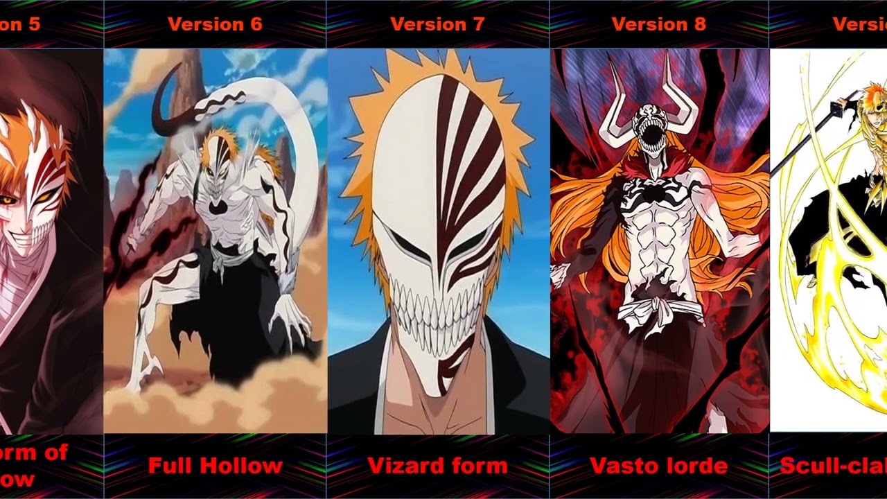 EVOLUTION OF KUROSAKI ICHIGO | BLEACH