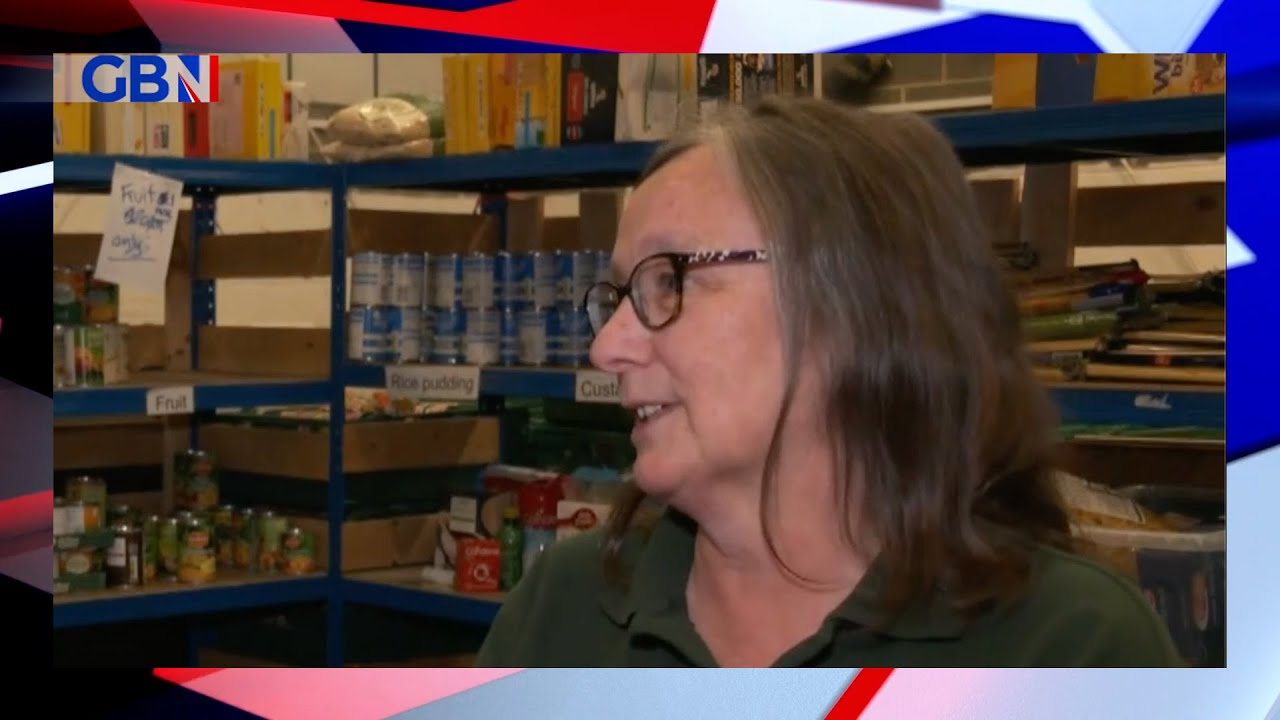 Cost of living: Ellie Costello reports from food bank to discuss families using the service