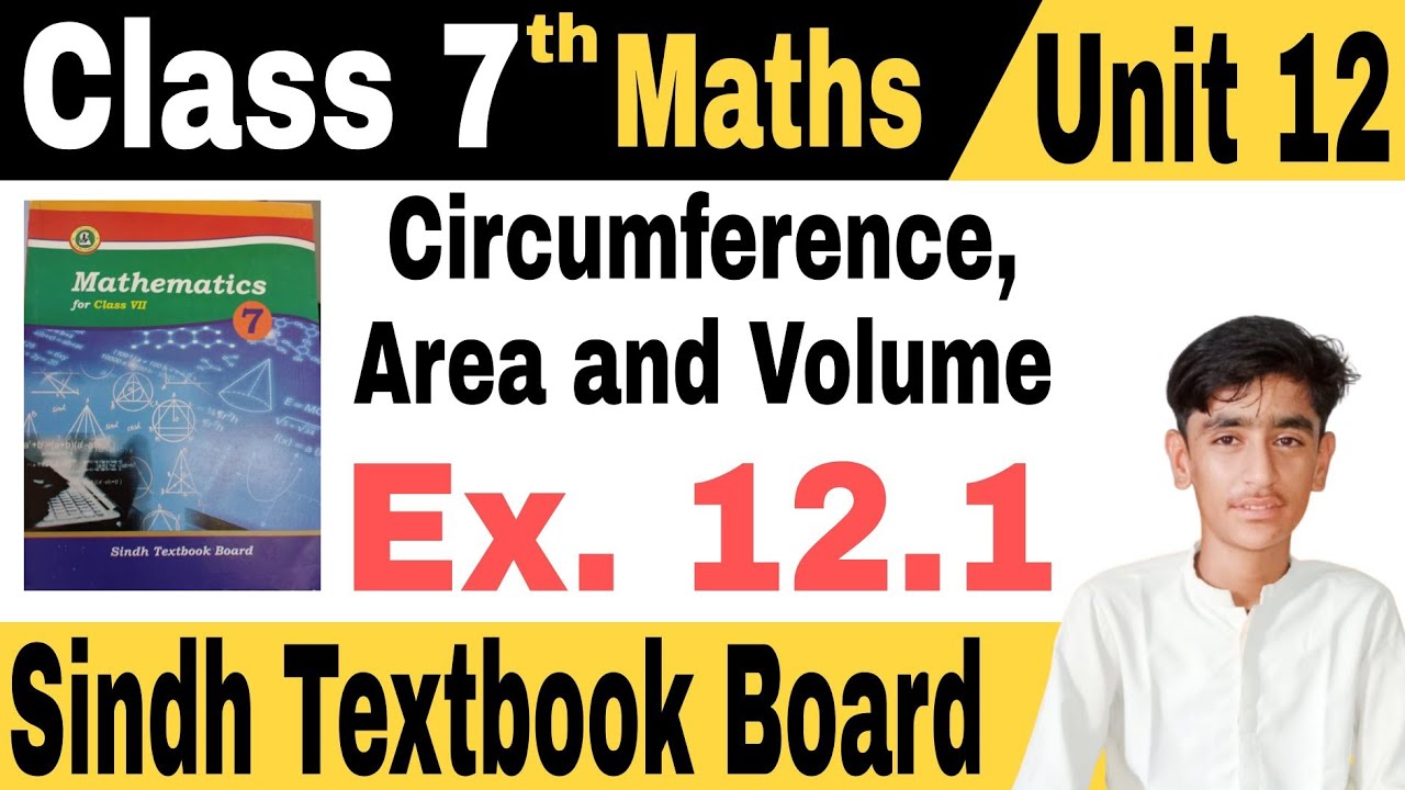 🛑 Unit 12 Exercise 12.1(b) class 7 Maths Sindh textbook Board Jamshoro