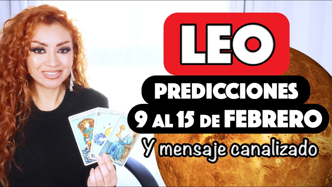 LEO ♌️ QUEDÉ EN SHOCK!!! APARECE QUIEN MENOS IMAGINAS!! DICE ESTO DE TI!!