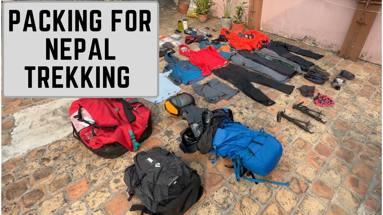 Packing for Trekking in Nepal