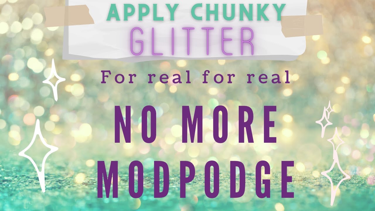 How to Apply Chunky Glitter to a Tumbler | Hang Method | Beginner to Advanced