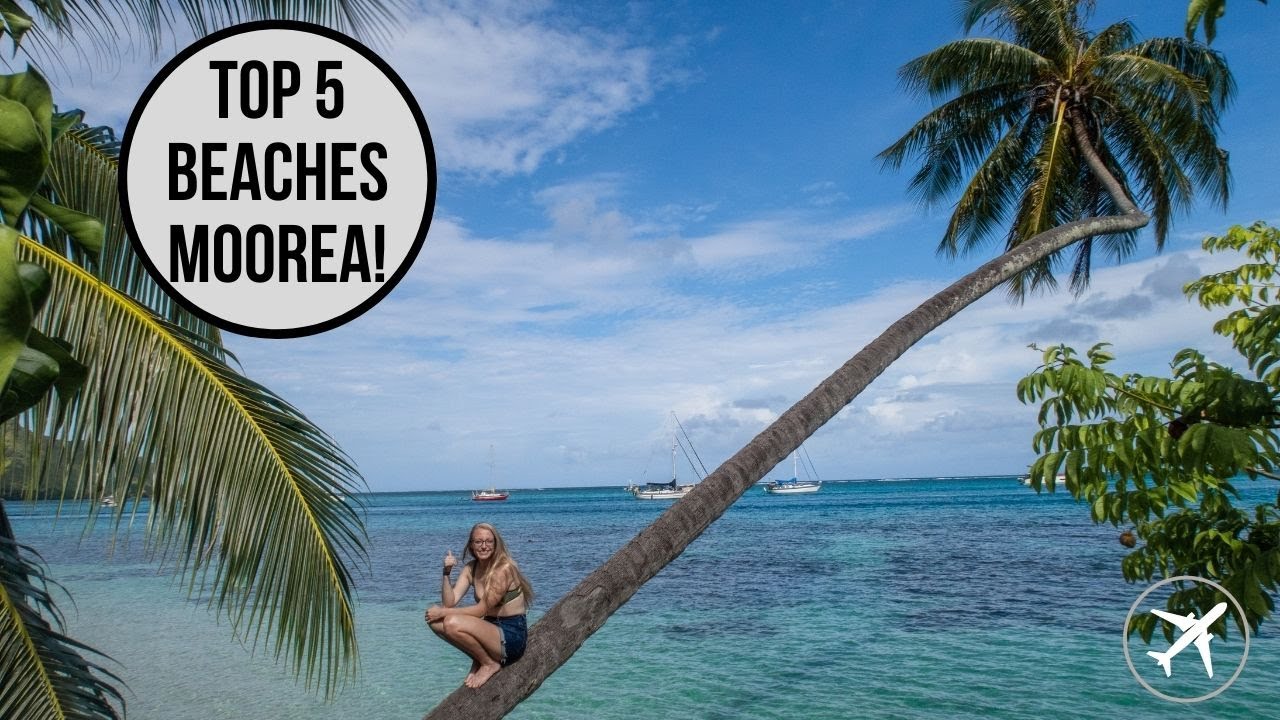 Exploring Top 5 Beaches MOOREA 2020 [+ Drone]