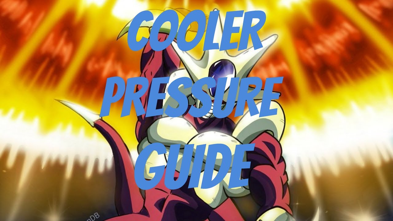 DBFZ Cooler Pressure Guide
