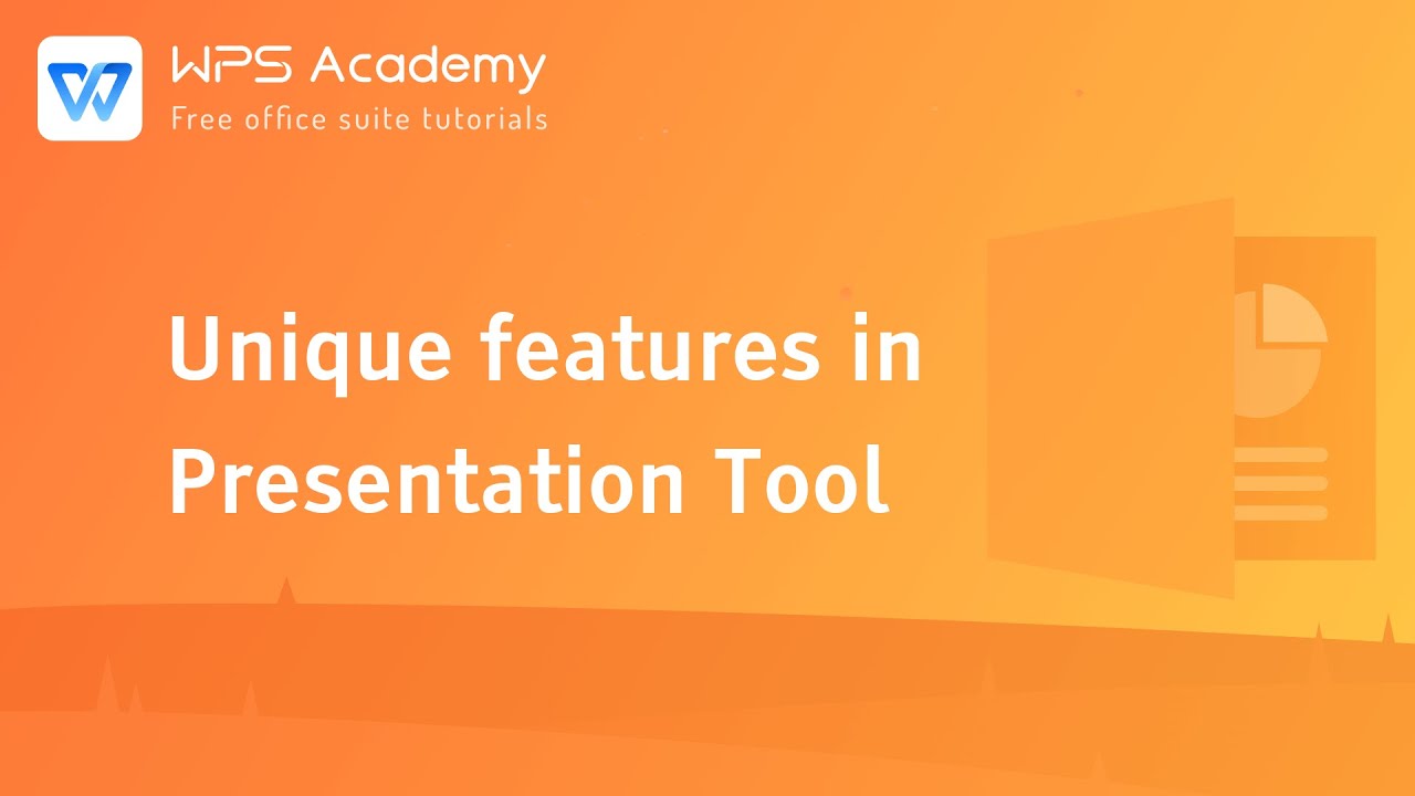 [WPS Academy] 1.6.8 PPT: Unique features in Presentation Tool