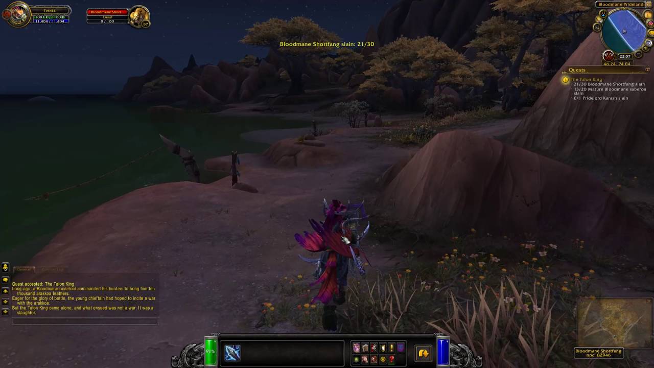 The Talon King Quest ID 35734 Playthrough Spires of Arak