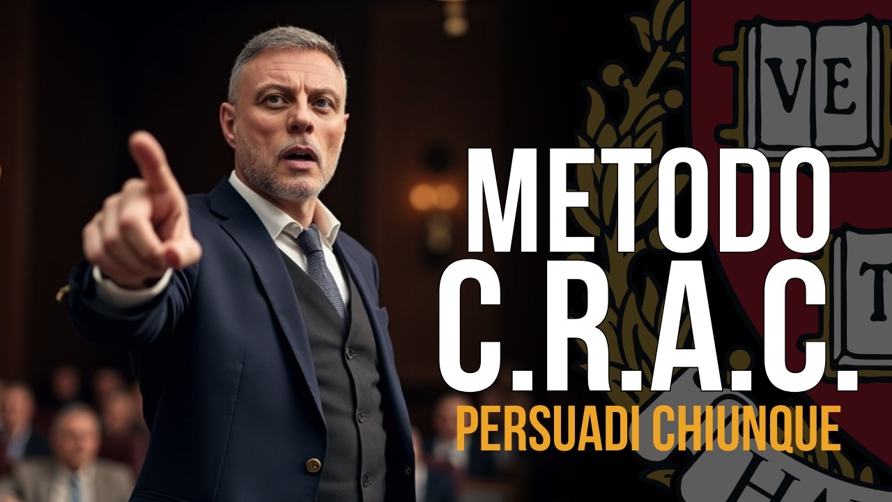 Metodo CRAC - Come Persuadere Chiunque secondo gli Avvocati di Harvard