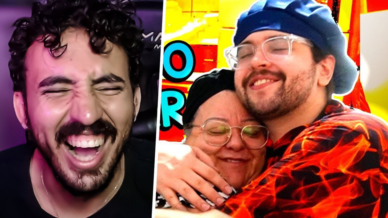 Cozinhando com a minha M&Atilde;E - Carteiro Cosmico | Leozin React