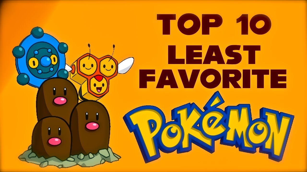 Top 10 Least Favorite Pokémon - Jimmy Whetzel