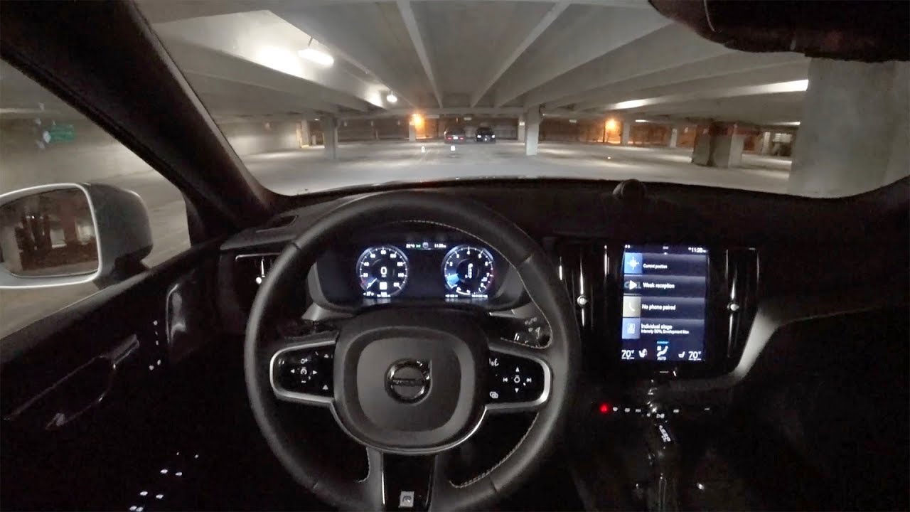 2018 Volvo XC60 T6 AWD R-Design - POV Night Driving Impressions (Binaural Audio)