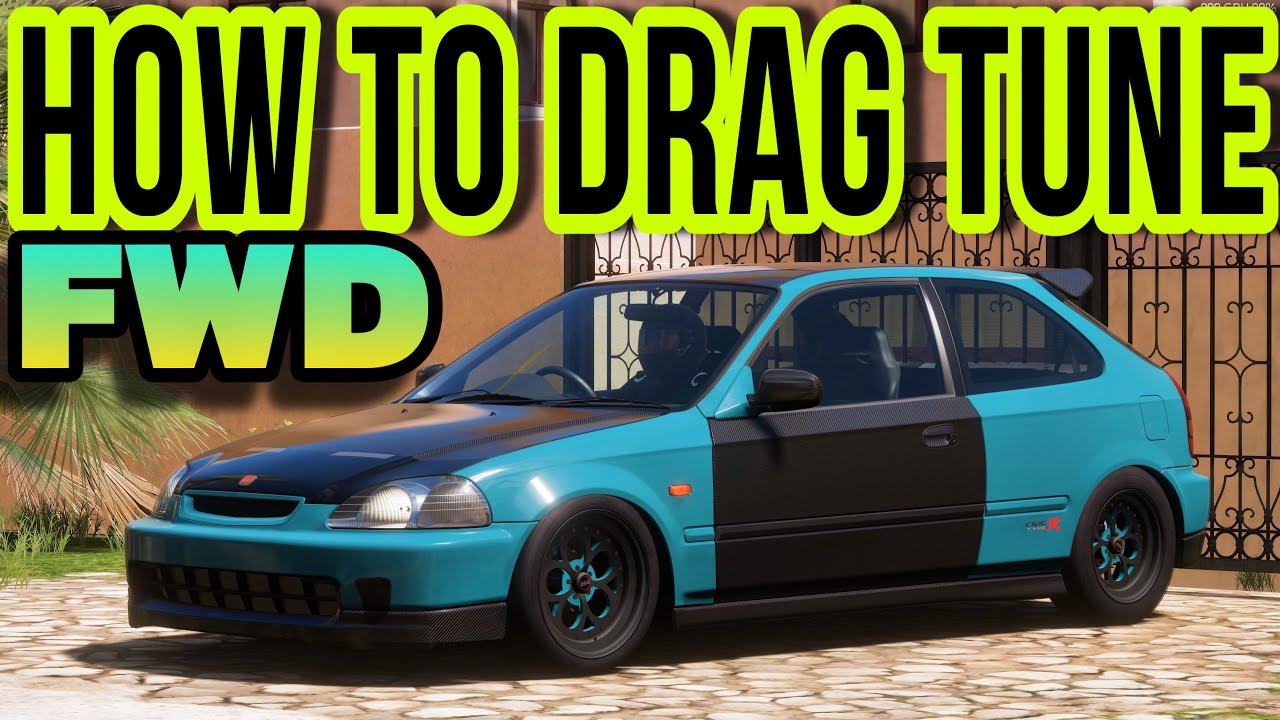 КАК НАСТРОИТЬ HONDA (FWD) В FORZA HORIZON 5