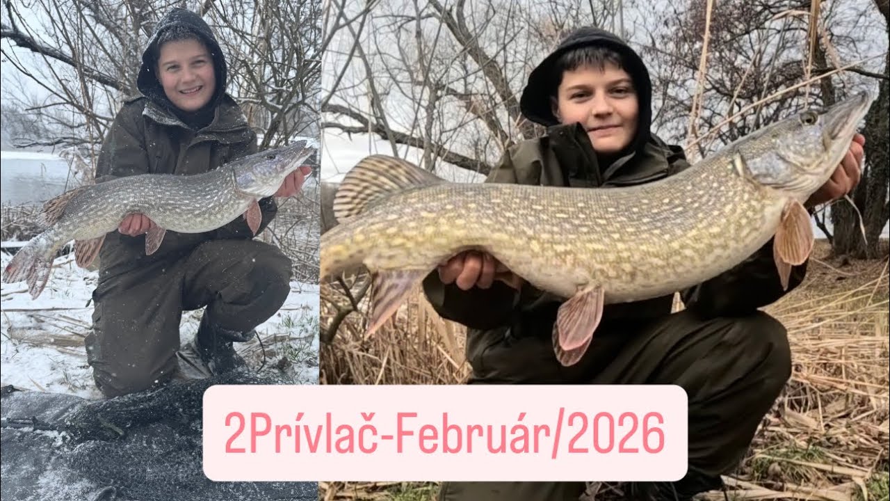 2Prívlač-Lov dravcov a Rýb na prívlač Február/2026