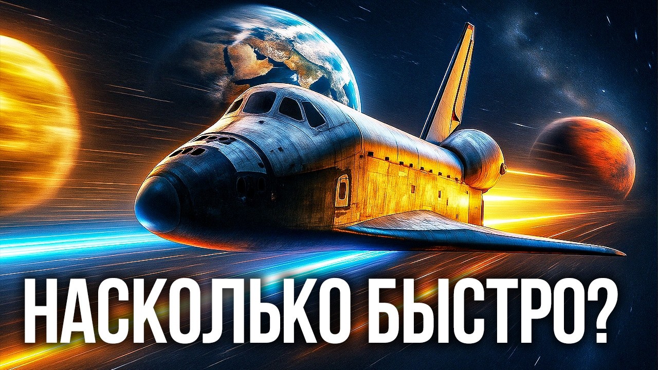 ЛЕКЦИЯ ДЛЯ СНА🌙 Как быстро мы можем путешествовать в космосе прямо сейчас?