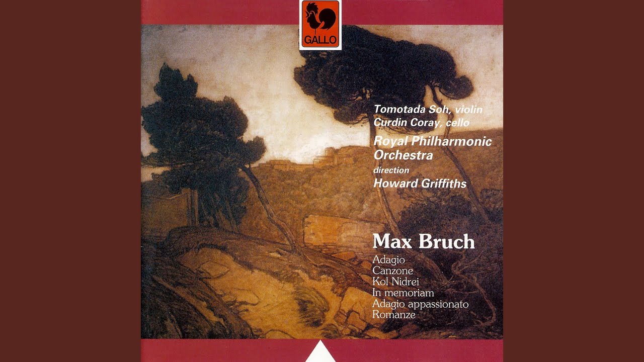 Adagio appassionato, for Violin & Orchestra in C-Sharp Minor, Op. 57