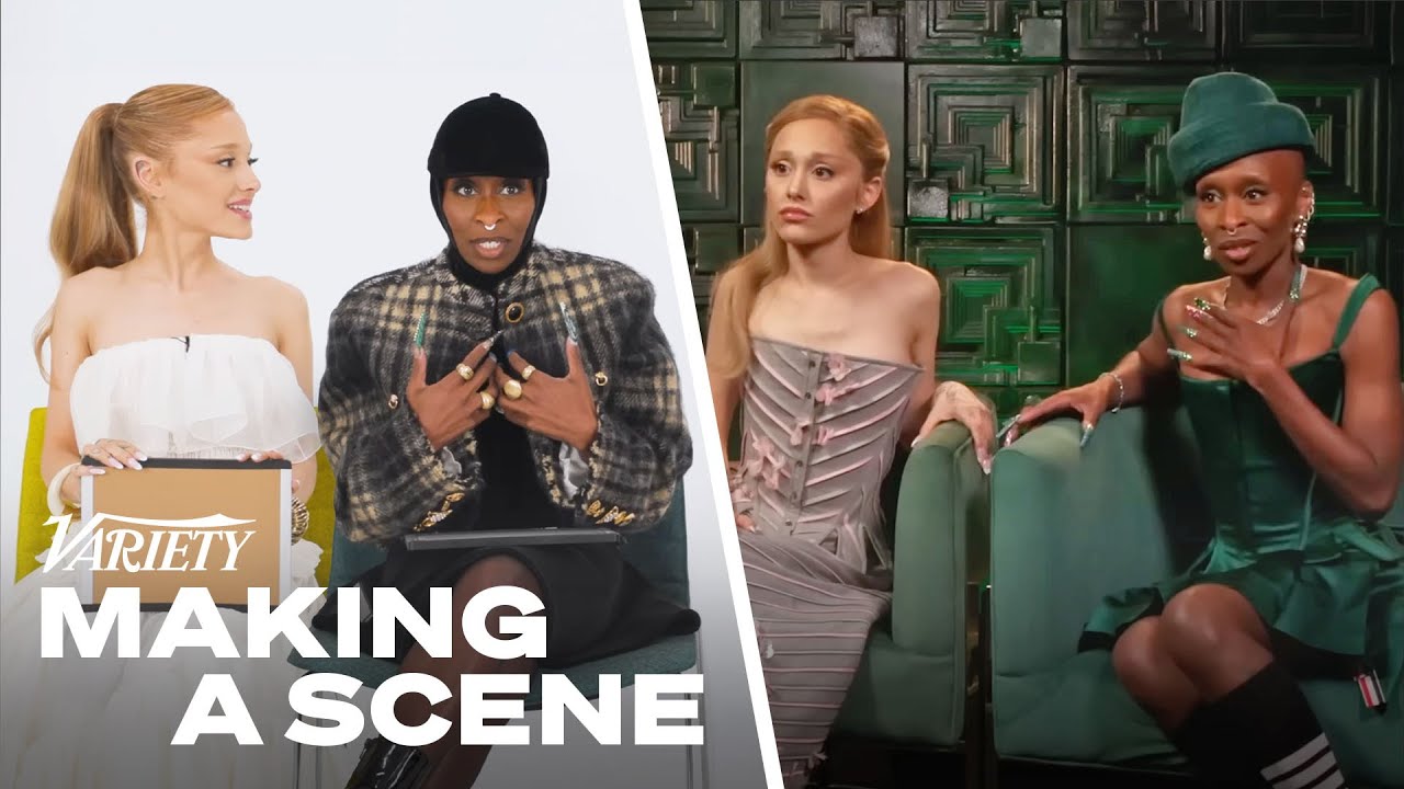 'Wicked' Stars Ariana Grande & Cynthia Erivo Break Down Viral 'Holding Space' Interview