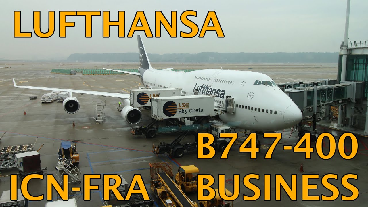 Lufthansa B747-400 Business Class flight Seoul - Frankfurt trip report