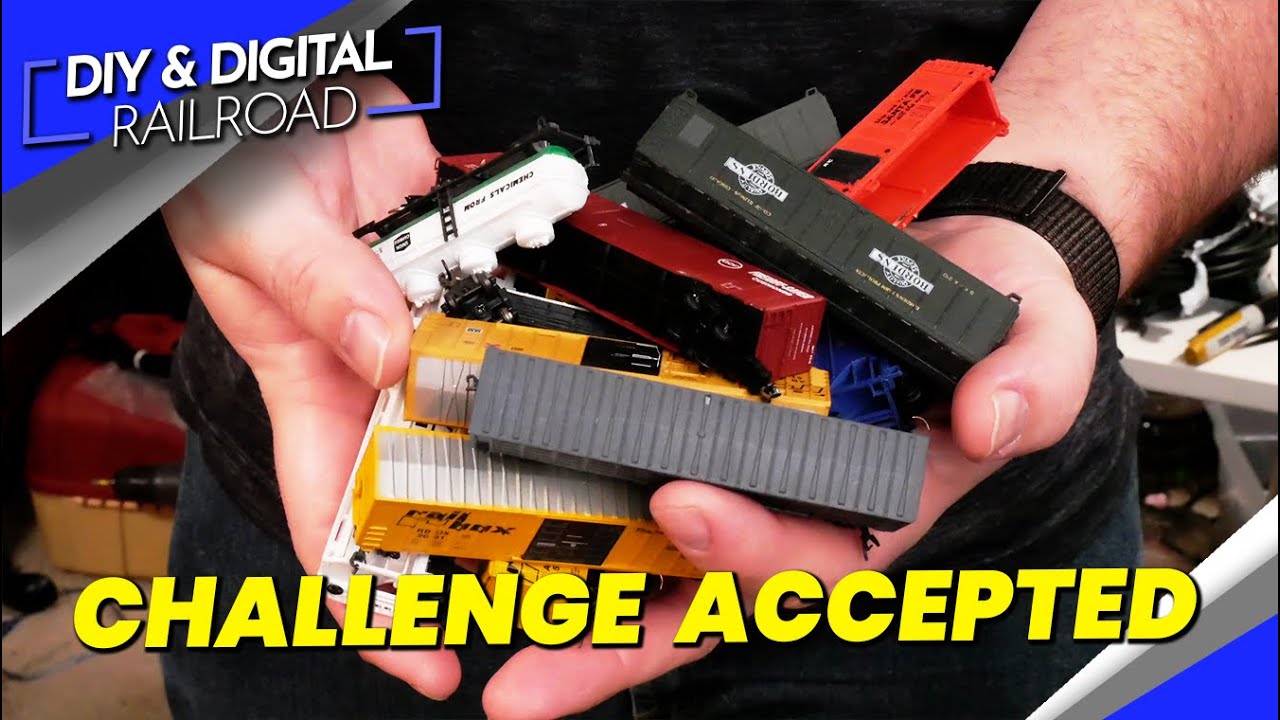 Can I fix These Broken Model Train Cars?