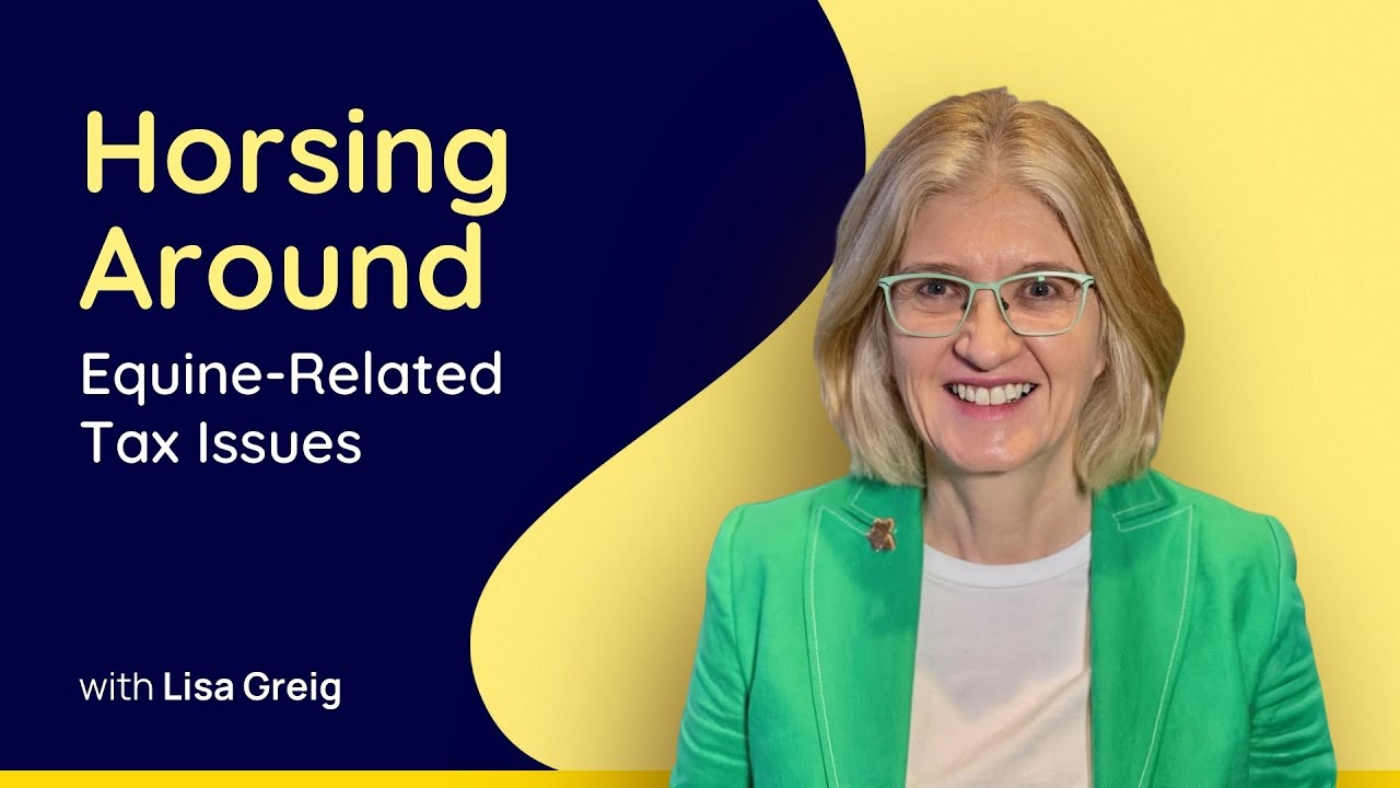 Horsing Around: Equine Related Tax Issues