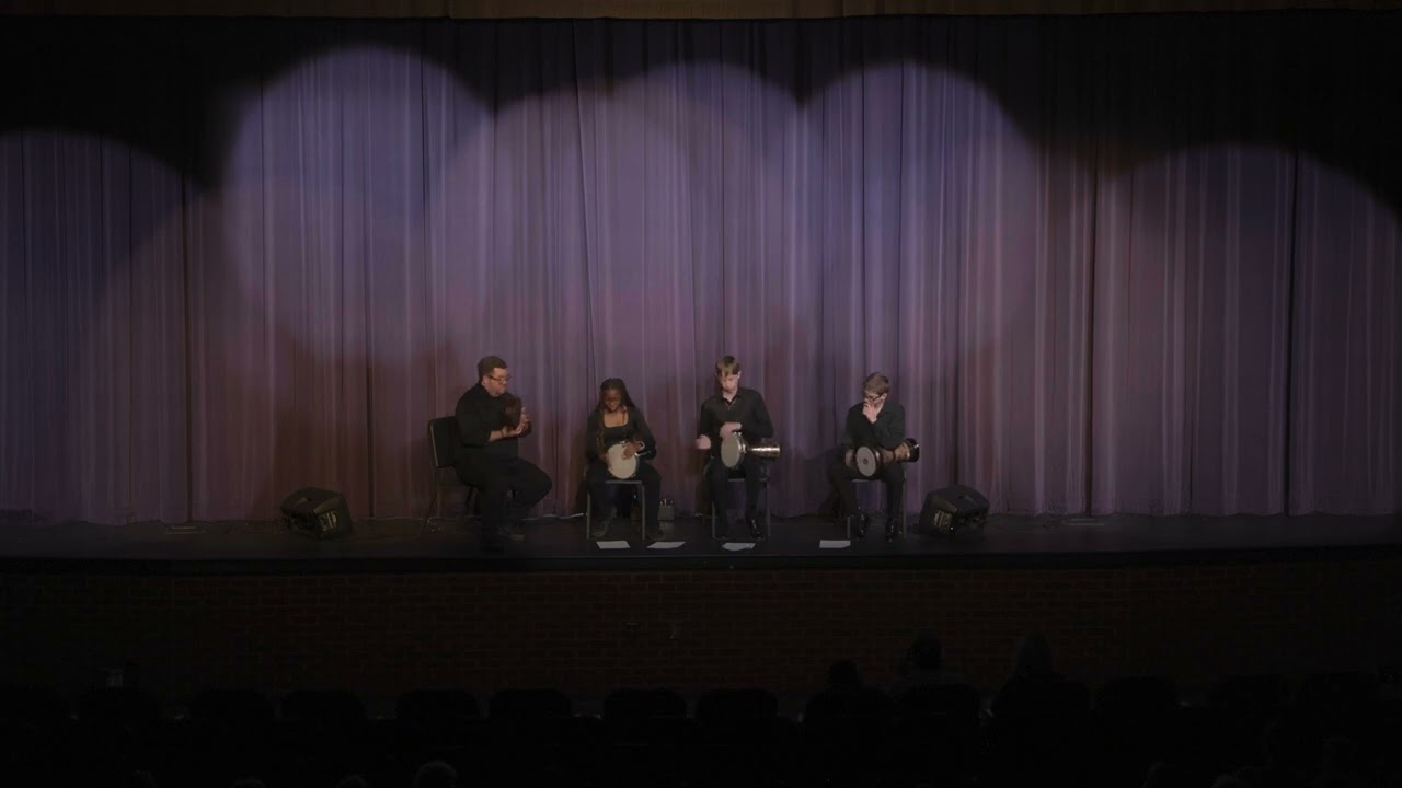 Solo Darbanki, performed by the Cartersville High School Band Percussion Ensemble
