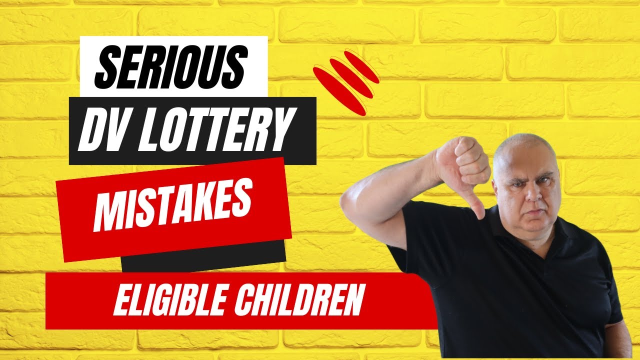 DV Lottery Greencard | Don't leave your CHILDREN off your lottery entry!!