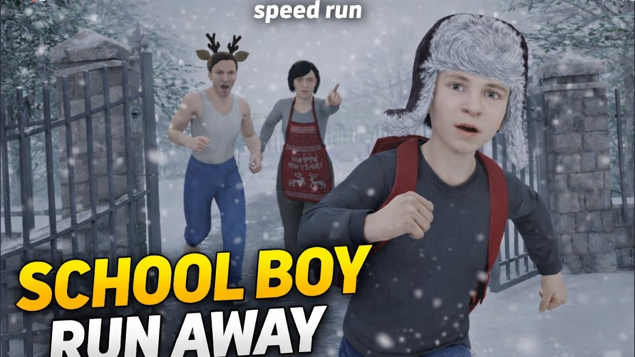 Can I do speed run ?? in school boy run away( main gate escape)