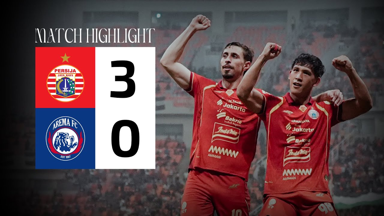 Persija Menggila di JIS! | Highlight Persija 3-0 Arema FC [Friendly Match]