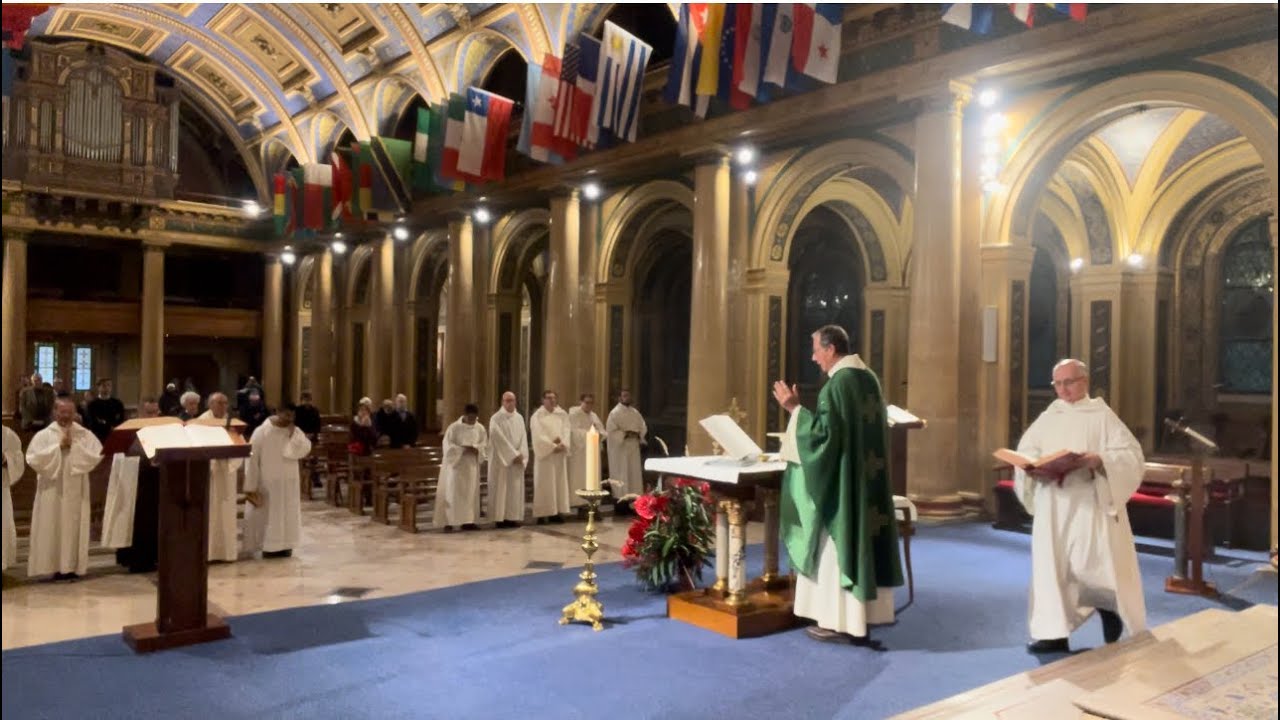 SAINTE MESSE. XXVII TEMPS ORDINAIRE. CHŒUR GRÉGORIEN DE PARIS. RITE LATIN NOVUS ORDO. Oct. 6 de 2024