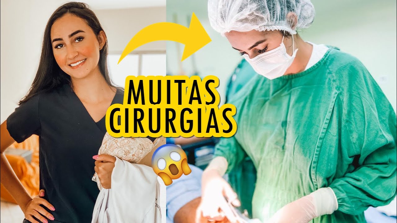 ACOMPANHEI MUITAS CIRURGIAS NO RIO! | #MEDVLOG