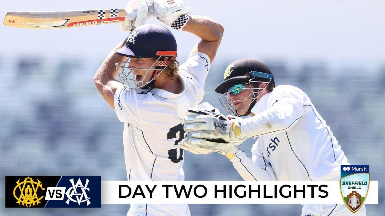 Victoria strike late blows to put Shield final in touching distance | Sheffield Shield 2022-23