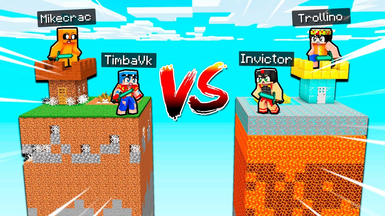 ¡SÓLO EL 0.01% SOBREVIVE en la BATALLA de CASTILLOS en Minecraft! 😱🔥 PELÍCULA COMPLETA