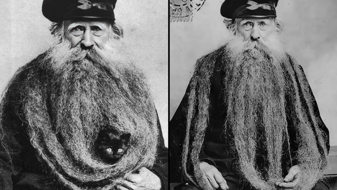 The Legend of Louis Coulon: The Man with an 11 Foot Beard