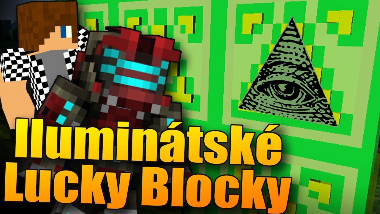 &Scaron;&Iacute;LEN&Eacute; ILUMIN&Aacute;TSK&Eacute; LUCKY BLOCKY! 😱Lucky Block Race w/Bauchyč