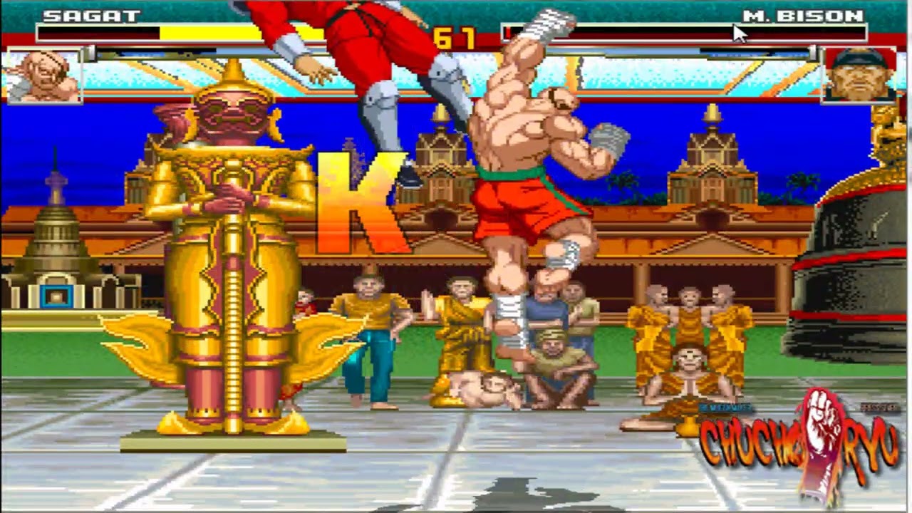 CvS Sagat SFII vs CvS Bison 