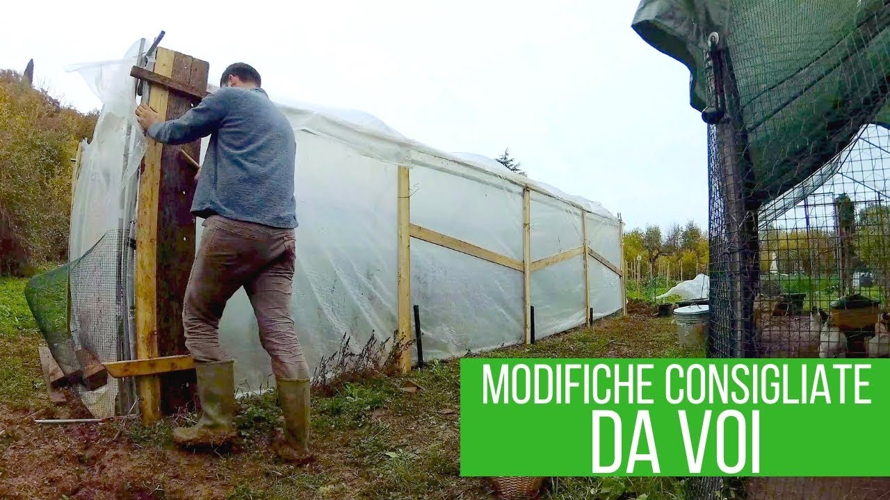 Modifiche alla SERRA: VI HO ASCOLTATO