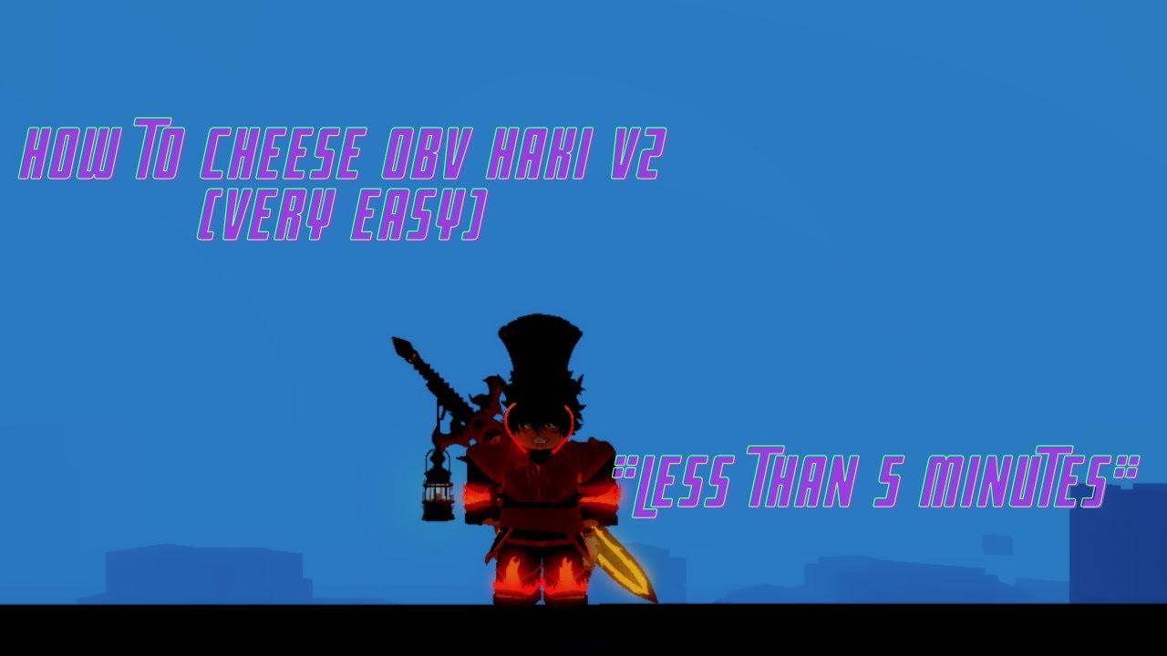 [GPO] How To Cheese Observation Haki V2 In Grand Piece Online *GET FAST*