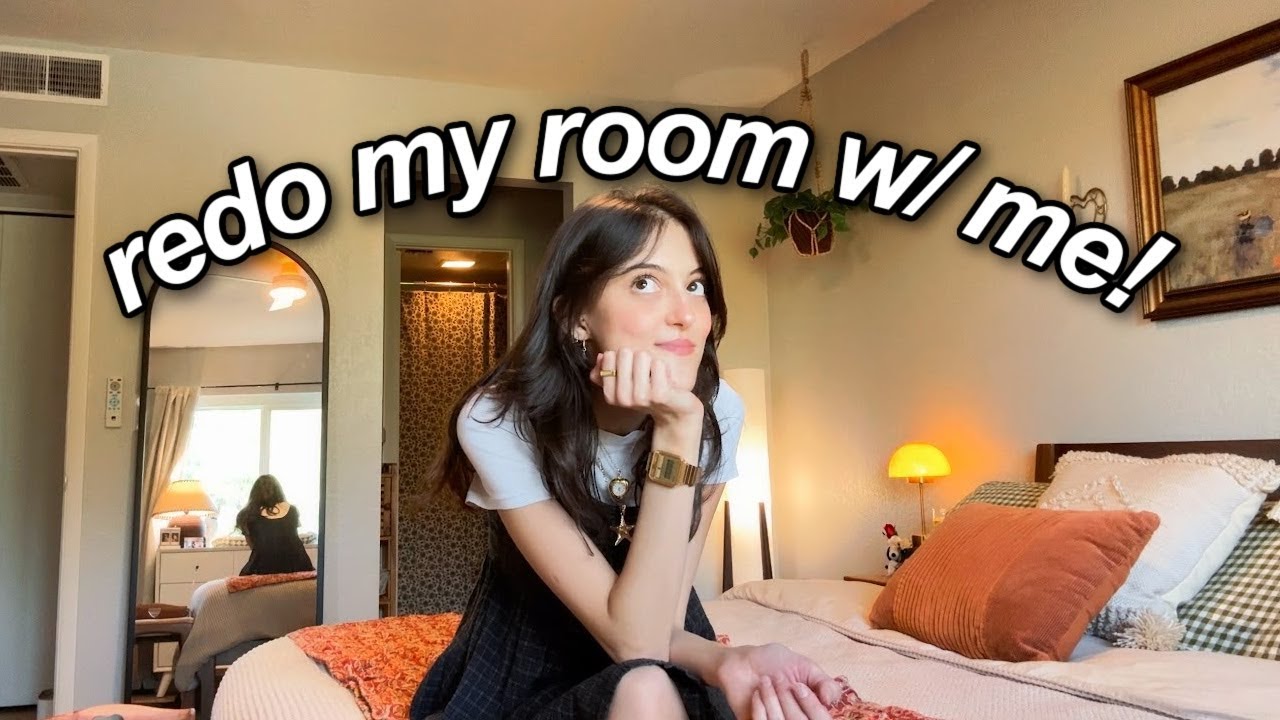 REDOING MY BEDROOM (+ a room tour!)