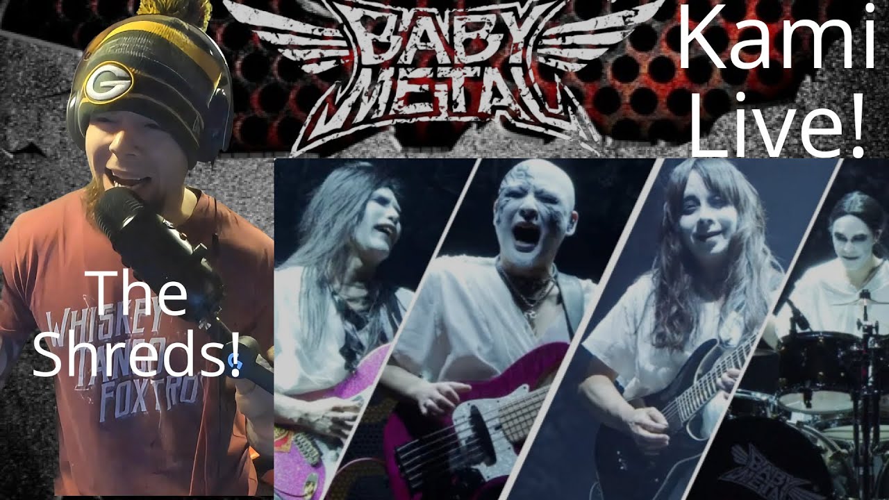 Класс! Реакция Шреддера на Babymetal Kami, Live!