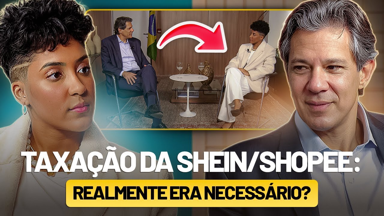 TAXA&Ccedil;&Atilde;O DAS BLUSINHAS: ESSA MEDIDA FOI REALMENTE NECESS&Aacute;RIA? | Entrevista com Ministro Haddad