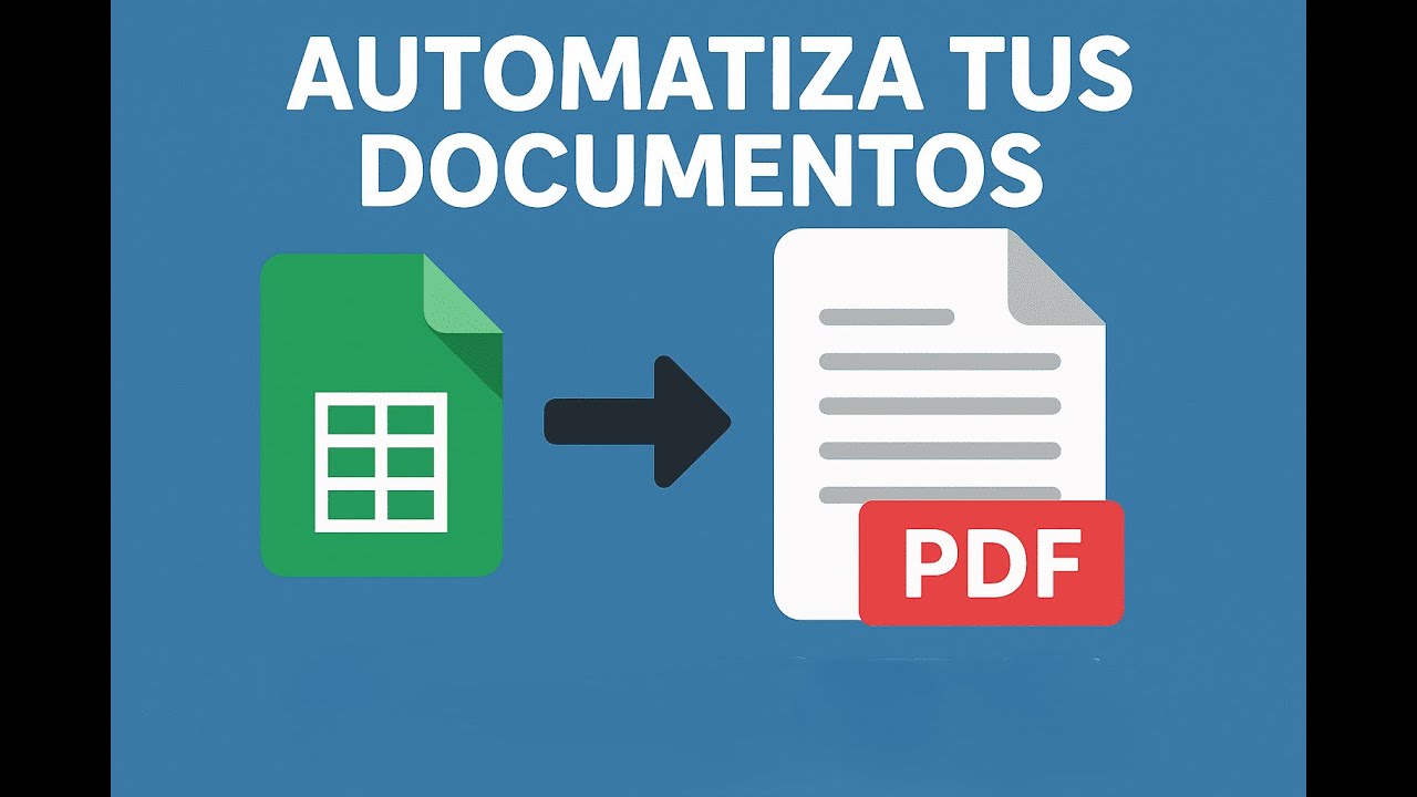 C&oacute;mo generar documentos autom&aacute;ticos desde Google Sheets | Tutorial profesional con Autocrat