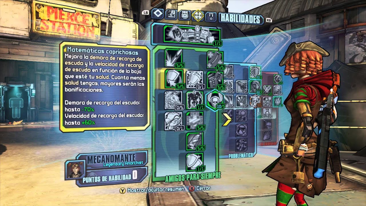 Mis builds: Mecanomante 2. Anarquía.
