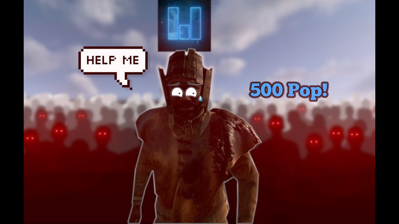 Rust - Playing on a 500 Pop Server is Chaos!!