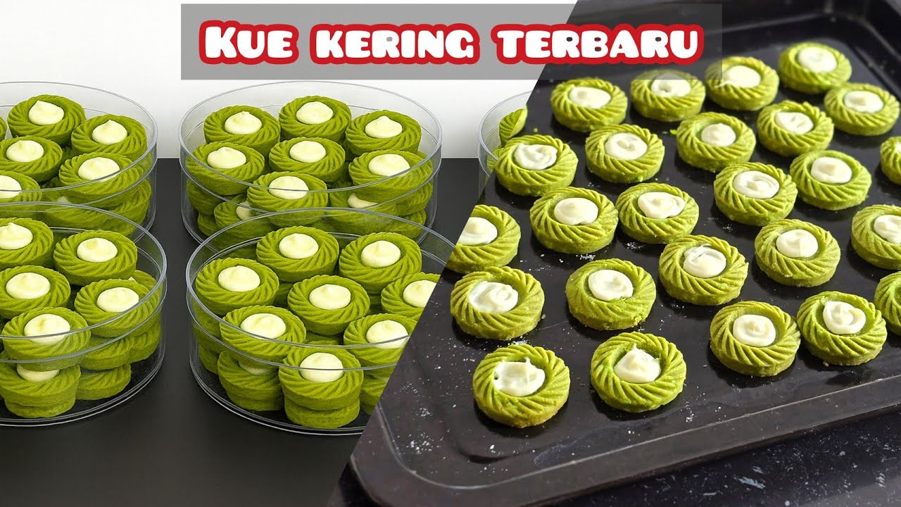 Ide kue kering lebaran / natal 2026 terbaru. Matcha choco cookies