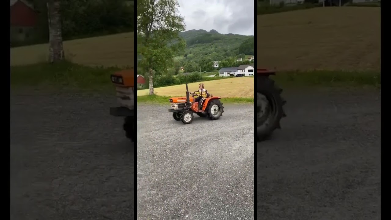 First ride Kubota B1600