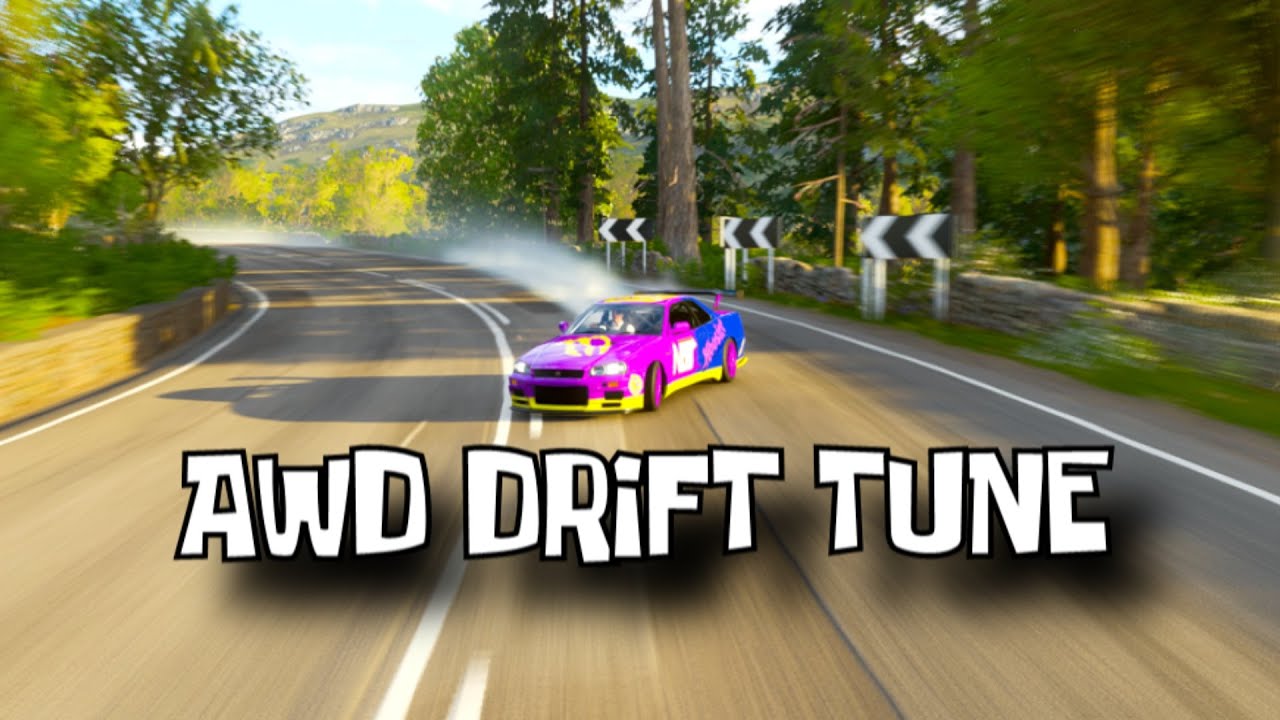 Forza Horizon 4 - Drift tuning guide (AWD)