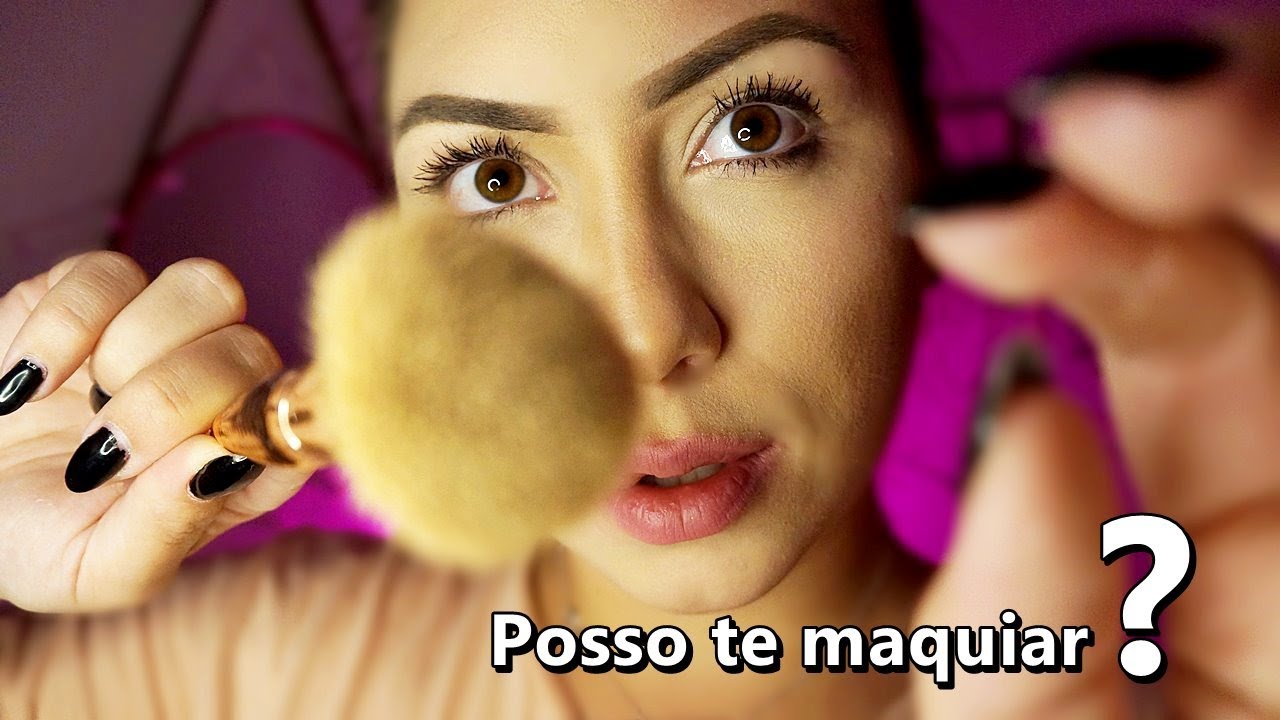 ASMR: MAQUIANDO E SUSSURRANDO NO SEU OUVIDO até DORMIR!